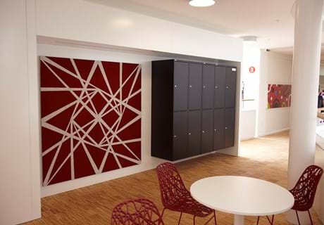 Twister akustikmoduler i filt hos Tryg (1)